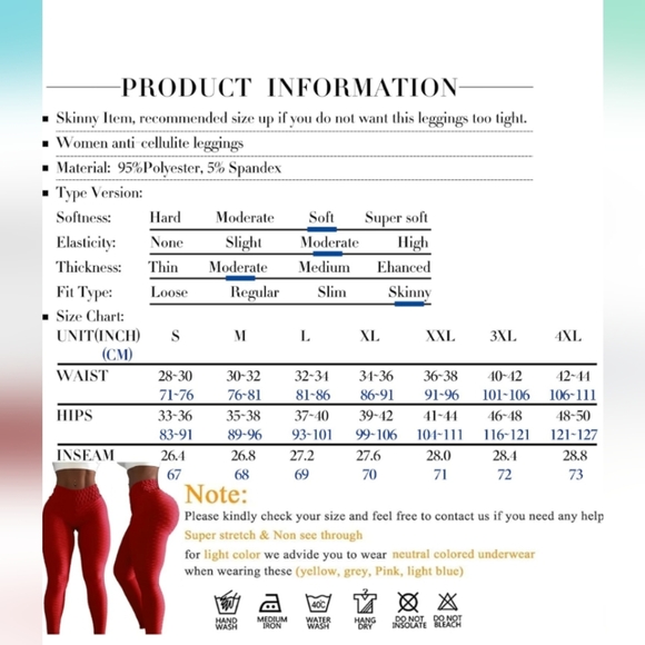 JGS1996 Butt Lifting Leggings Tummy Control Green Size XL (EUC) - Picture 6 of 12